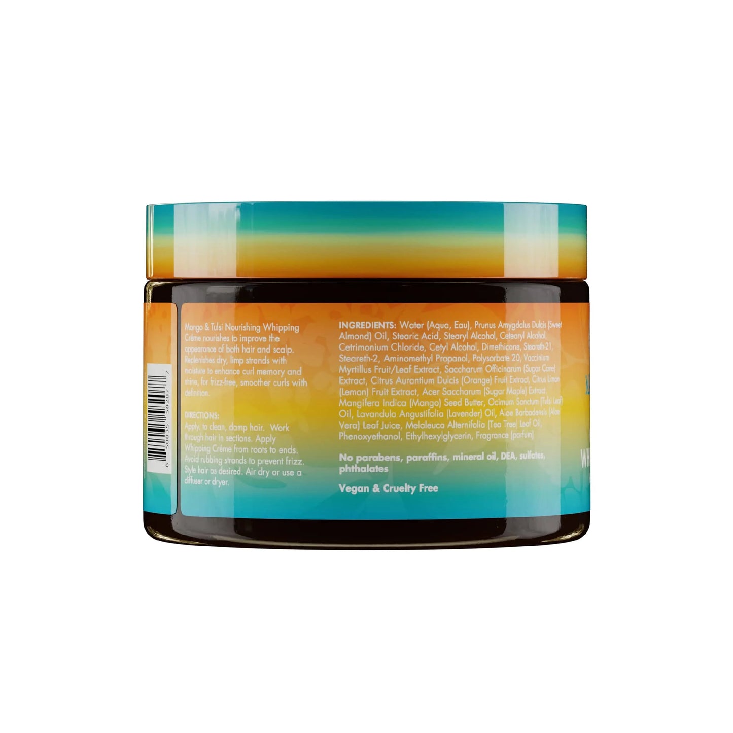 Crema Batida Nutritiva de Mango y Tulsi de Mielle 12oz / 340g