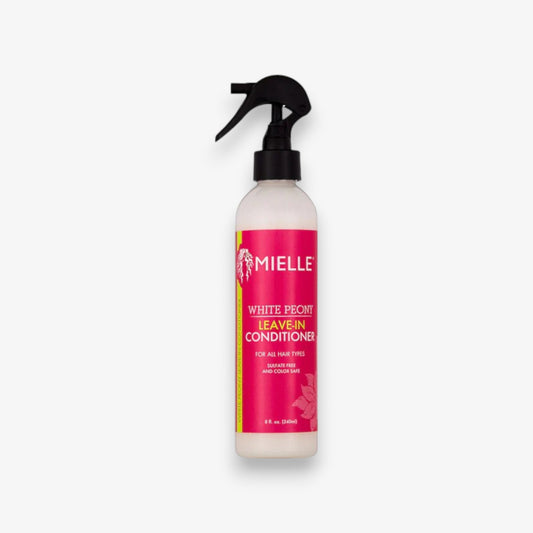 Condicionador Sem Enxágue de Peônia Branca da Mielle 8.0 oz / 240ml