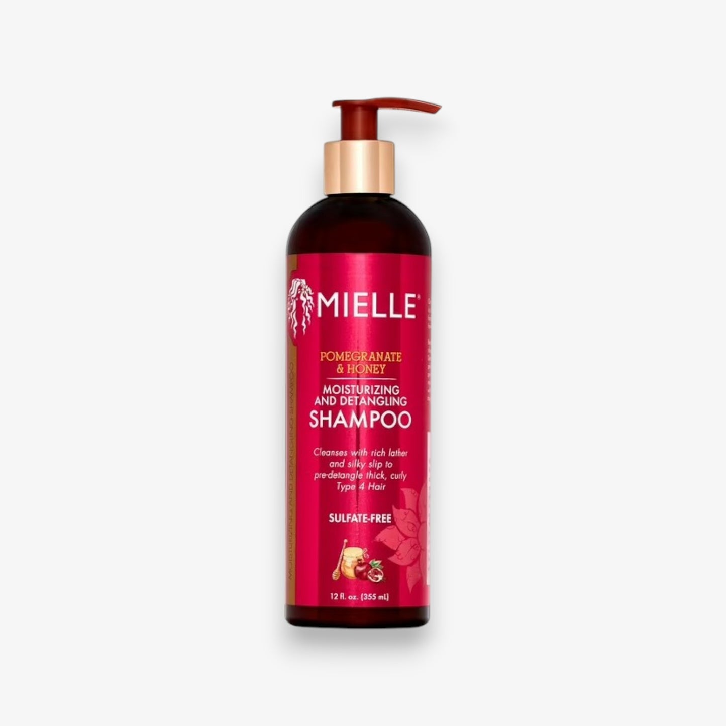Mielle Pomegranate & Honey Moisturizing and Detangling Shampoo 12 oz / 355ml