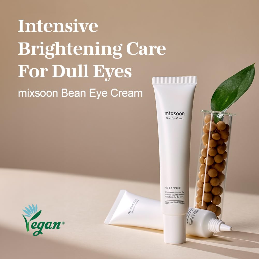 Creme para Olhos de Feijão com Feijões Suaves Calmantes da mixsoon 20ml