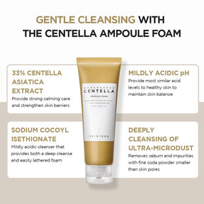 Limpiador Facial en Espuma Diario Ampolla Madagascar Centella de SKIN1004 4.22 fl.oz/ 125ml