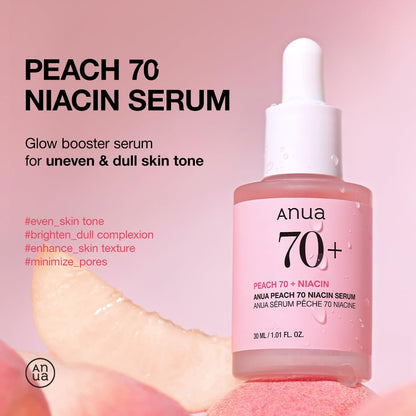 Sérum Iluminador de Durazno y Niacinamida al 70% de Anua