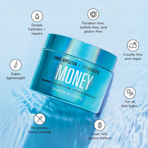 Mascarilla Money de Color Wow para Cabello Súper Brillante y de Aspecto Lujoso, 215 ml.
