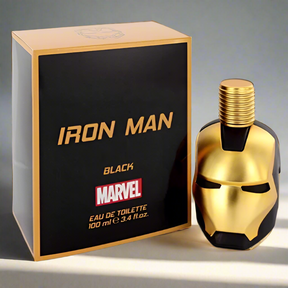 Marvel Men Iron Man Black EDT Spray 3.4 oz para hombre