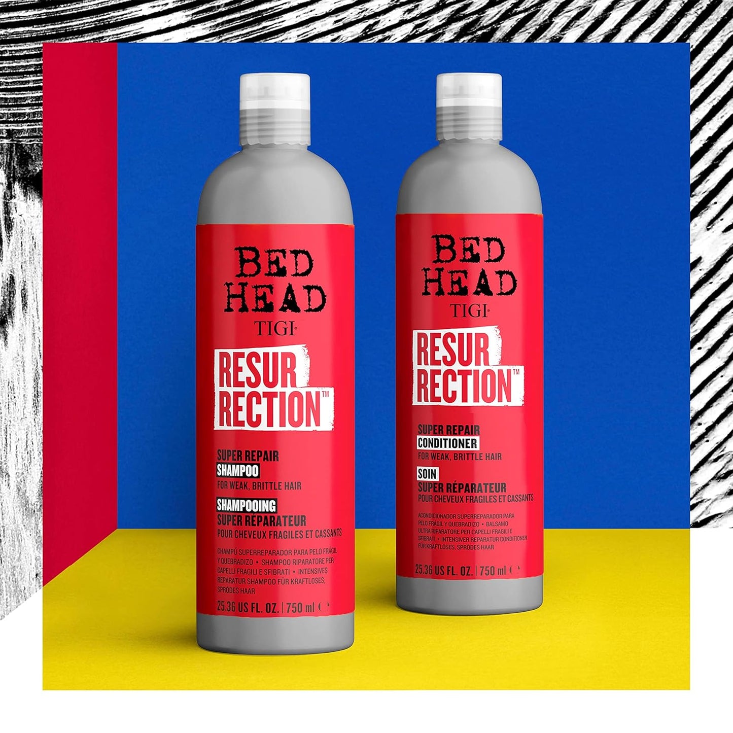 Kit de Shampoo e Condicionador Resurrection da Tigi - 25.36 oz/750ml