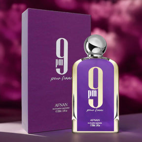 9 PM Femme By Afnan EDP Perfume 3.4 oz/100 ml for Women