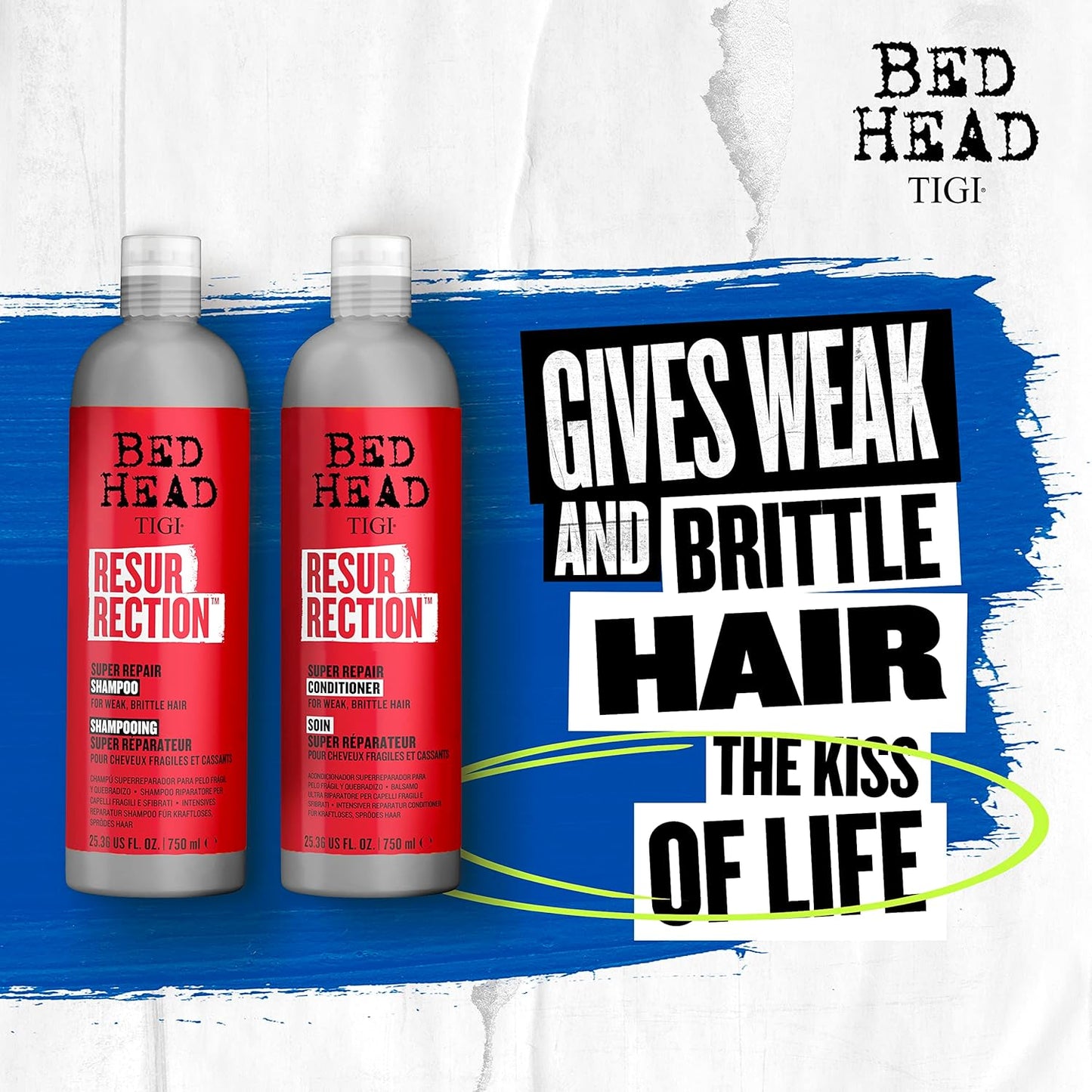 Kit de Shampoo e Condicionador Resurrection da Tigi - 25.36 oz/750ml