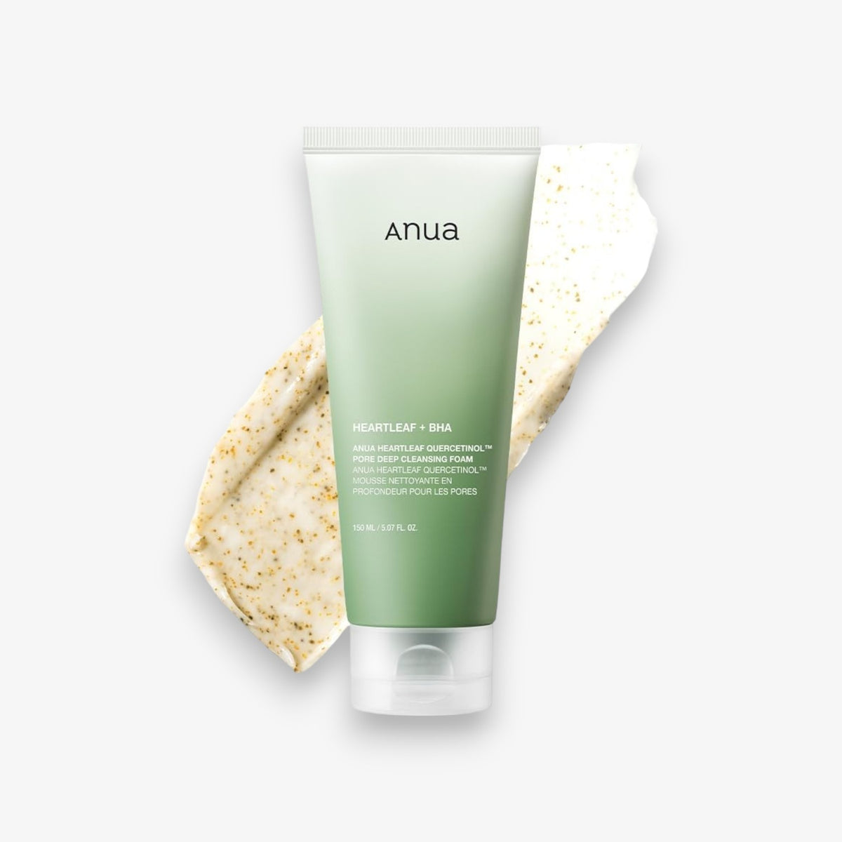 Espuma de Limpeza Profunda de Poros com Heartleaf e Quercetinol da Anua