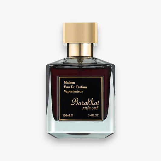 Barakkat Satin Oud By Fragrance World Eau de Parfum 3.4 Oz/100ml