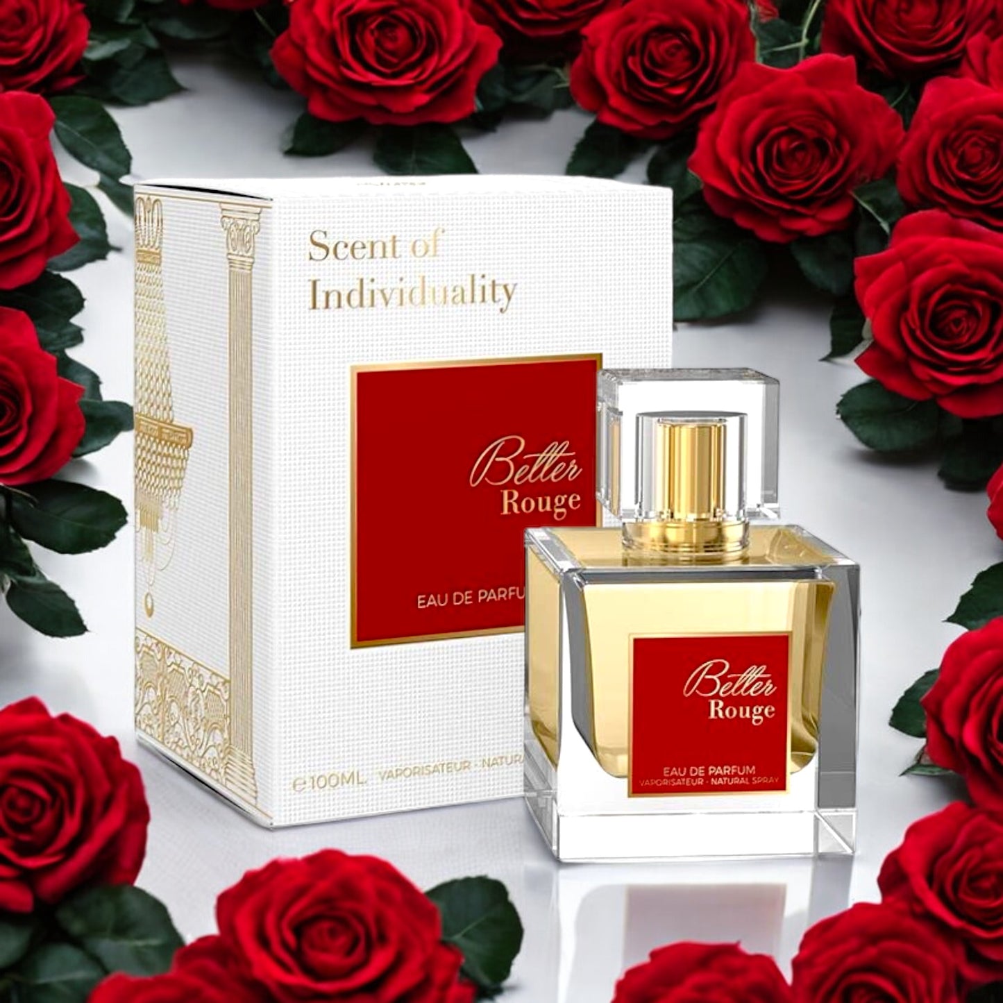 Better Rouge By Milestone EDP Perfume for Women 3.4 oz/100 ml