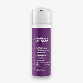 Tratamiento Clínico 0.3% Retinol + 2% Bakuchiol de Paula's Choice 1 oz/ 30 mL