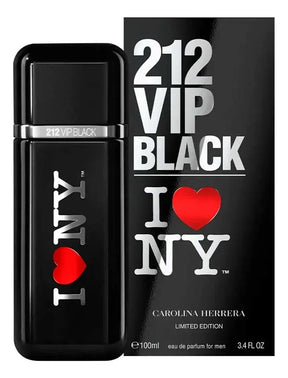 Carolina Herrera 212 VIP Black I Love NY Edición Limitada Eau de Parfum dor Men 100ml