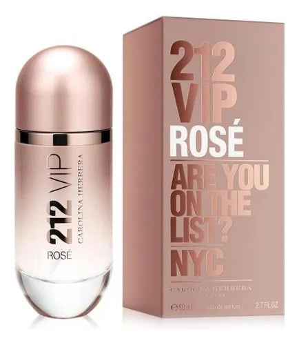 Carolina Herrera 212 VIP Rose Are You On The List? NYC Eau de Parfum for Women 80ml