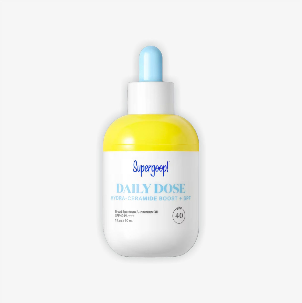 Supergoop! Daily Dose Hydra-Ceramide Boost SPF 40 Broad Spectrum Sunscreen Oil