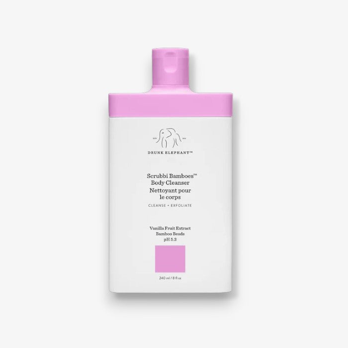 Limpiador Corporal Scrubbi Bamboes de Drunk Elephant, 240ml / 8 fl oz.
