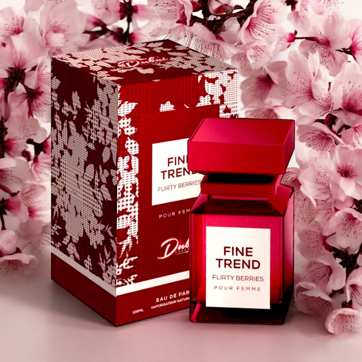 Fine Trend Berries By Dubai Essences EDP Perfume for Women 3.4 oz/100 ml