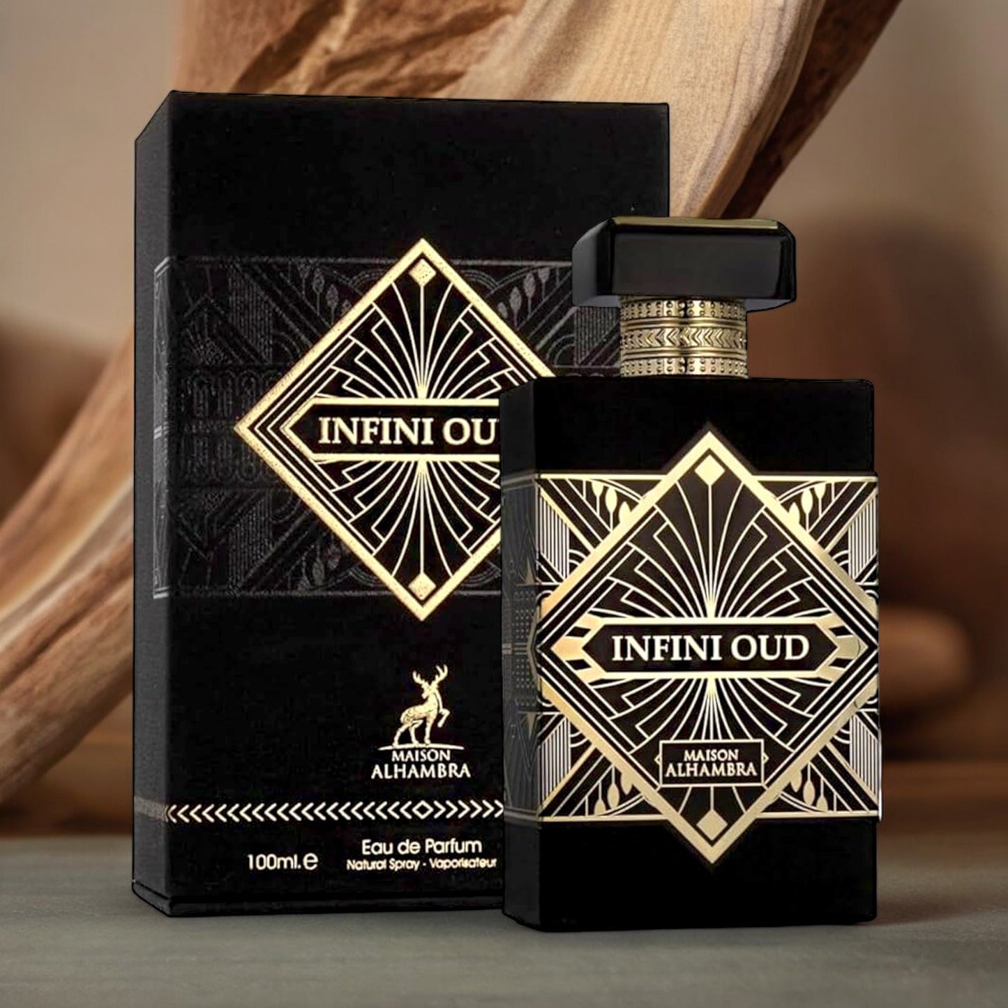 Infini Oud By Maison Alhambra EDP Perfume 3.4 oz/100 ml