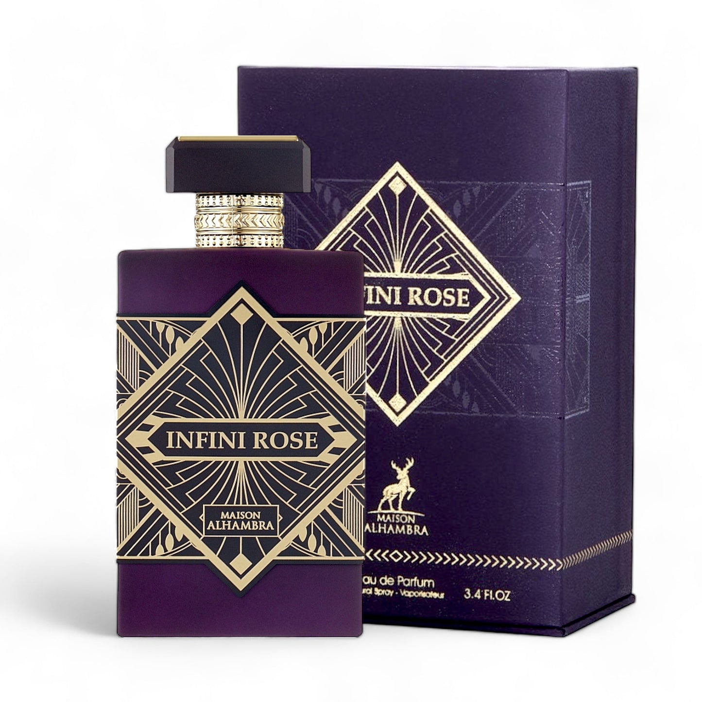 Infini Rose By Maison Alhambra EDP Perfume 3.4 oz/100 ml