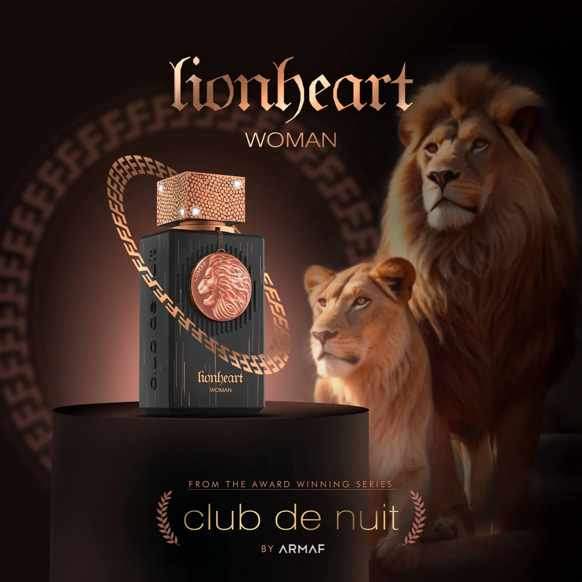 Club de Nuit LIONHEART by Armaf Eau de Parfum para Mujer 3.4oz