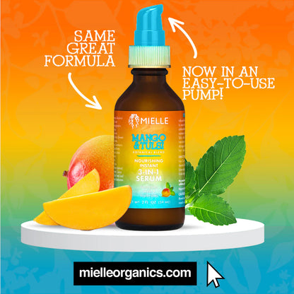 Sérum Nutritivo Instantáneo 3 en 1 de Mango y Tulsi de Mielle 2 oz / 59g