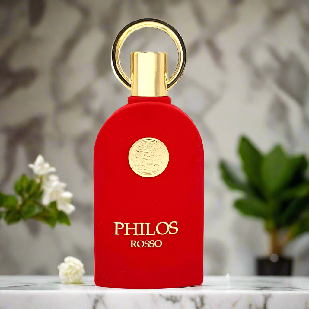 Philos Rosso By Maison Alhambra Eau de Parfum Spray 3.4 oz