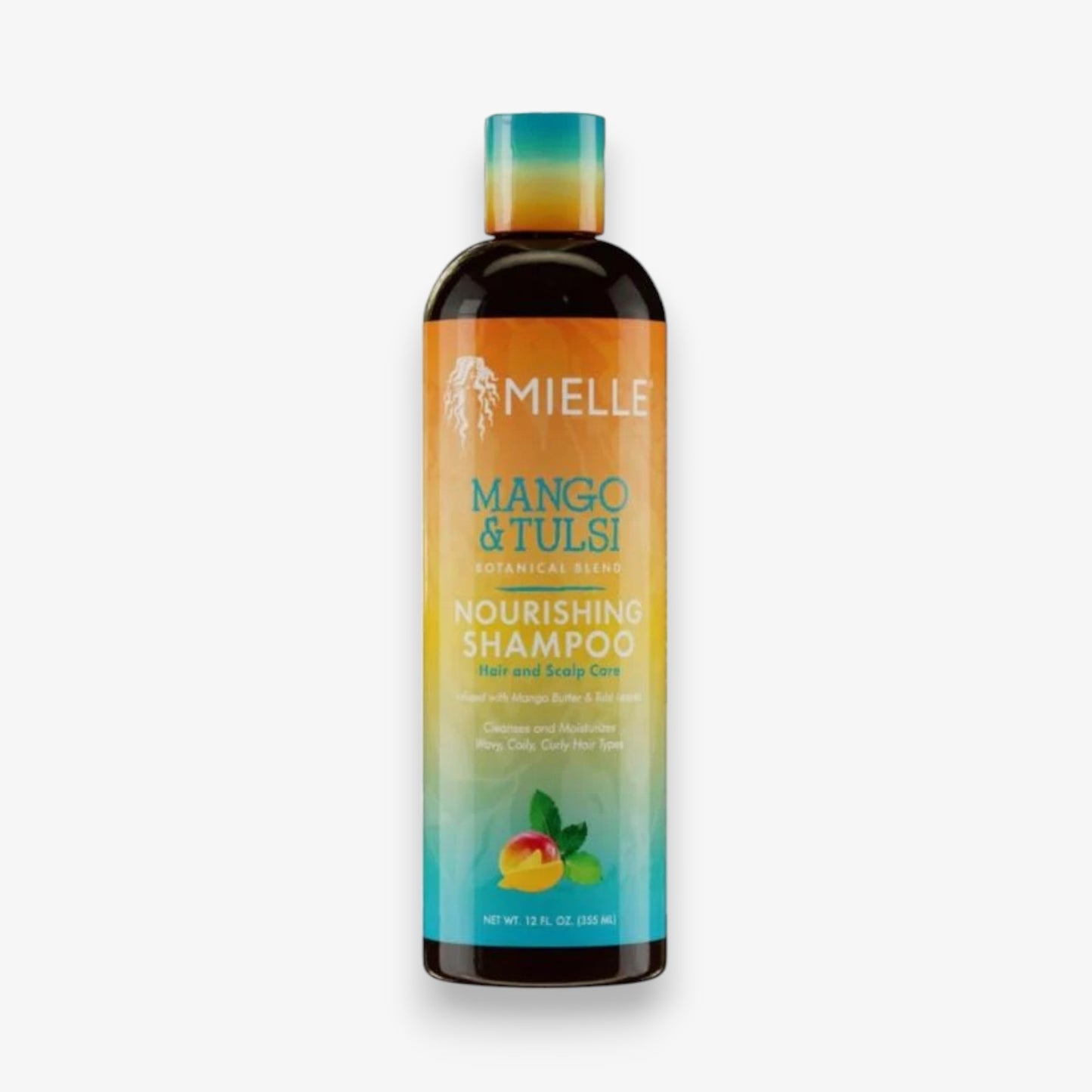 Shampoo NNutritivo de Mango y Tulsi de Mielle 12 oz / 355mL