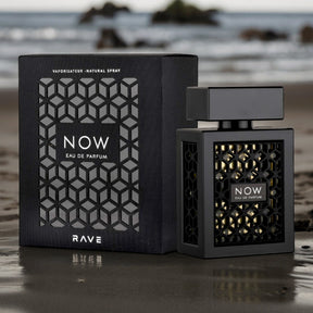 Rave Now Black By Rave EDP Perfume for Men 3.4 oz/100 ml