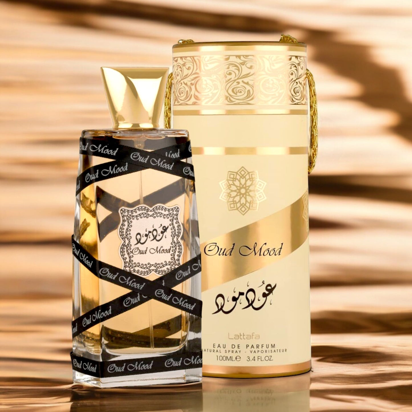 Oud Mood By Lattafa EDP Perfume 3.4 Oz/100 ml