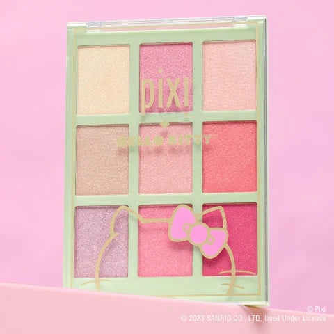 Pixi Hello Kitty Chrome Glow Palette 9  shades