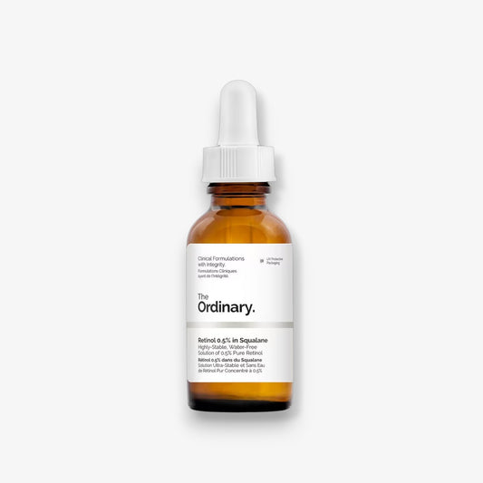 Retinol 0,5% em Esqualano Sérum da The Ordinary 30 mL