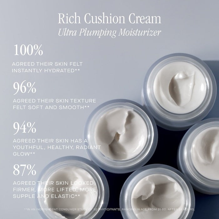 Summer Fridays Rich Cushion Cream Ultra Plumping Moisturizer - 1.69 oz/50 ml