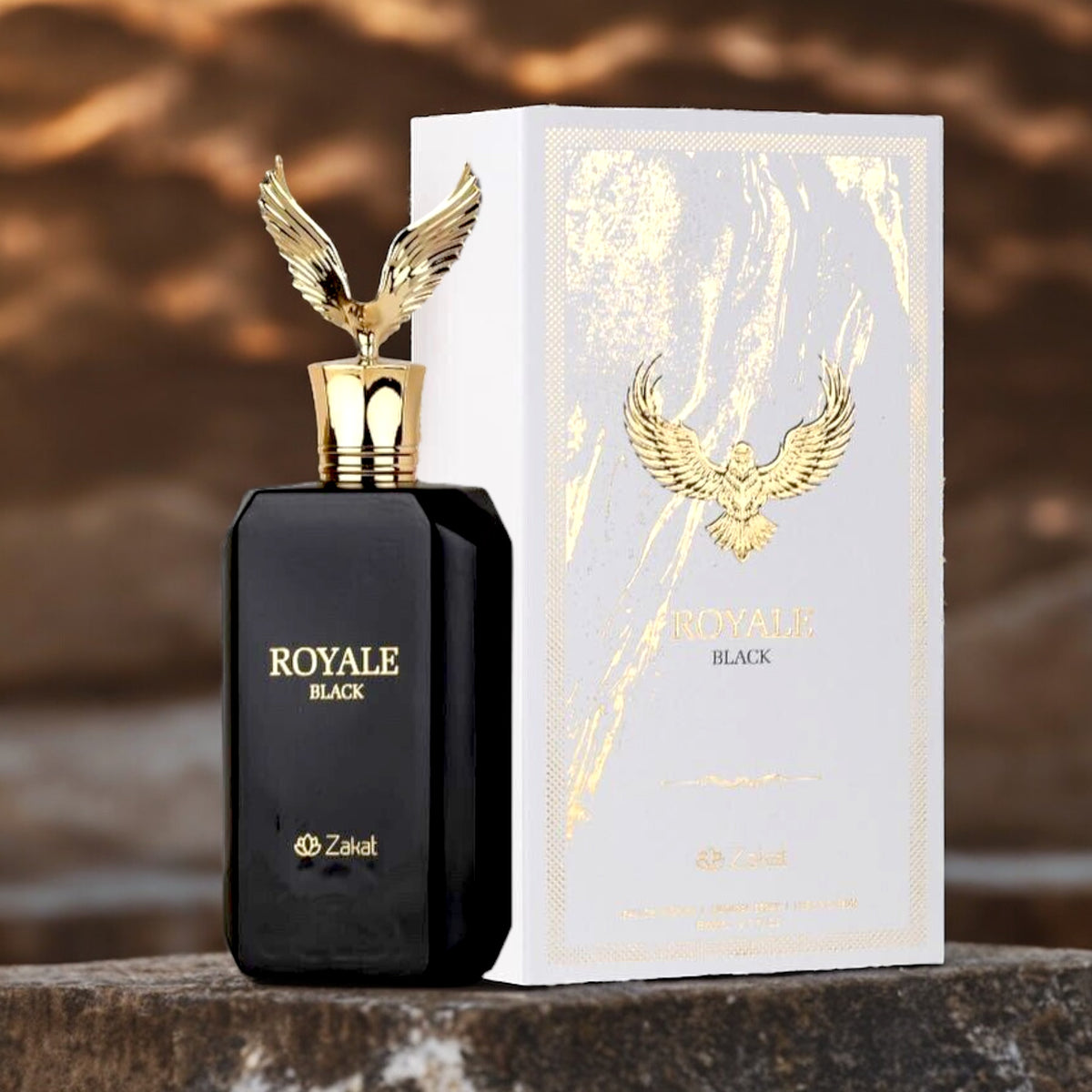 Royale Black EDP Perfume for Men 2.7 oz/80 ml