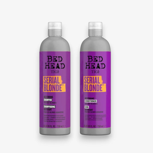 Tigi Serial Blonde Shampoo and Conditioner Pack - 25.36 oz/750ml