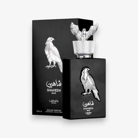 Shaheen Silver By Lattafa Pride EDP Perfume for Men 3.4 Oz/100 ml