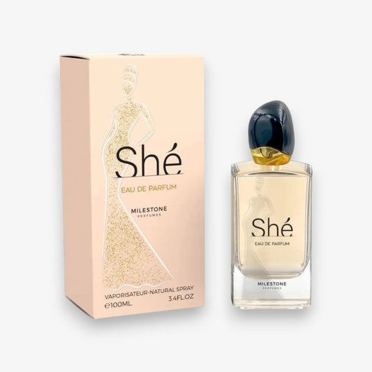 She By Milestone EDP Perfume for Women 3.4 Oz/100 ml