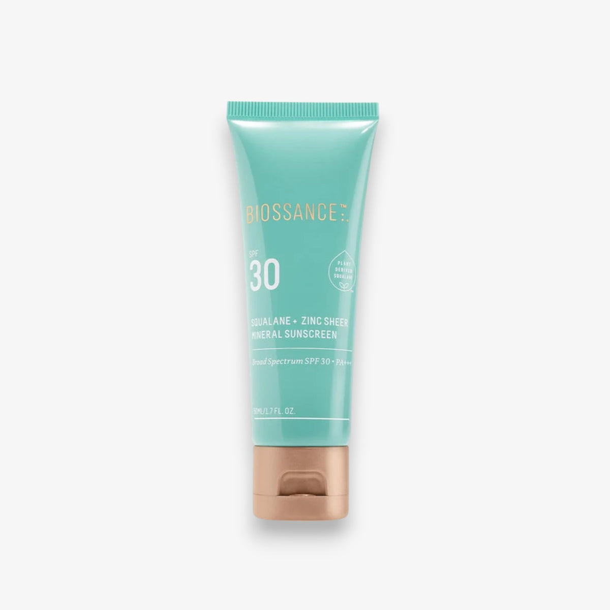 Biossance Protetor Solar Facial Hidratante Transparente FPS 30 1.6 oz/50 mL