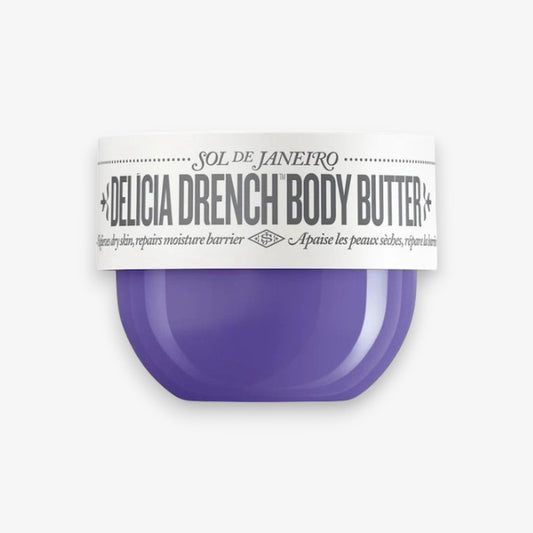 Mini Manteca Corporal Delícia Drench de Sol de Janeiro para Hidratación Intensa y Reparación de la Barrera Cutánea - 2.5 oz / 75 ml
