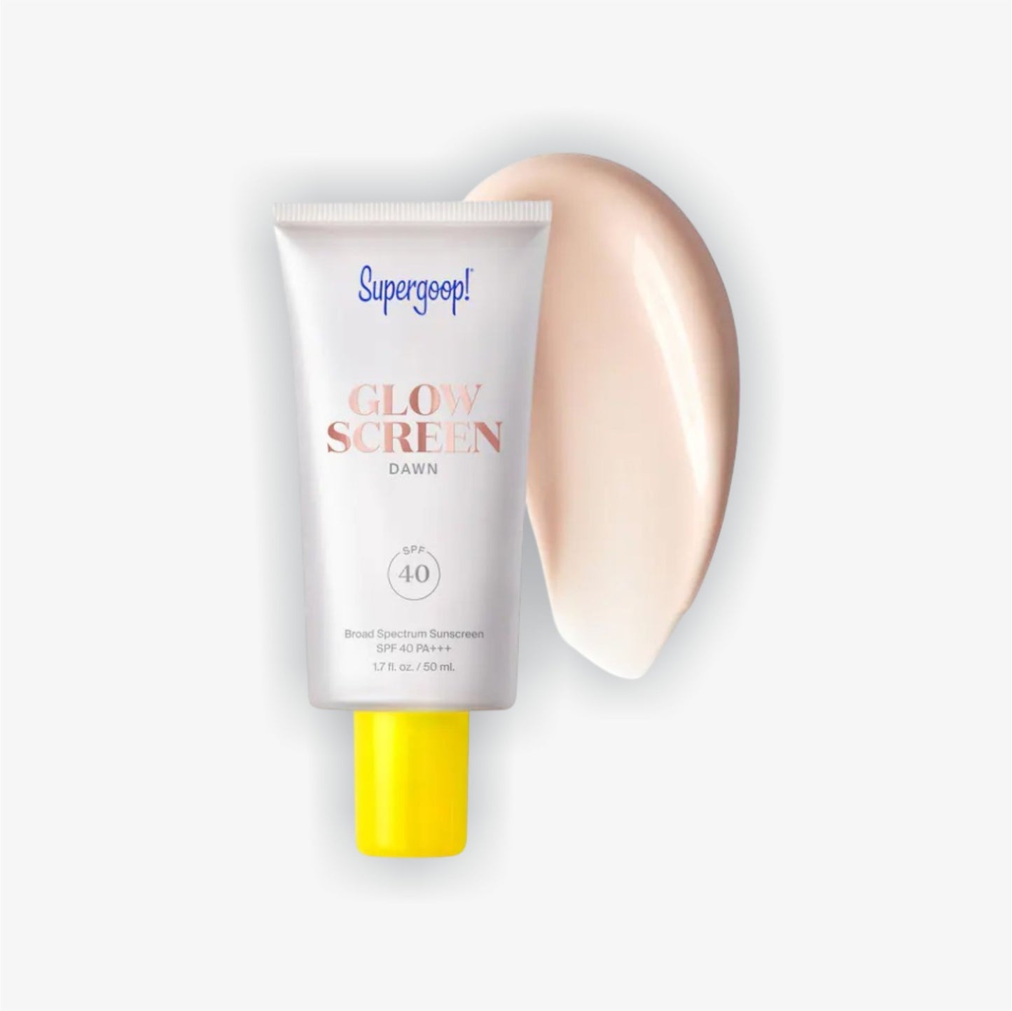 Supergoop! Glowscreen SPF 40 Sunscreen with Hyaluronic Acid + Niacinamide 1.7 oz / 50 mL
