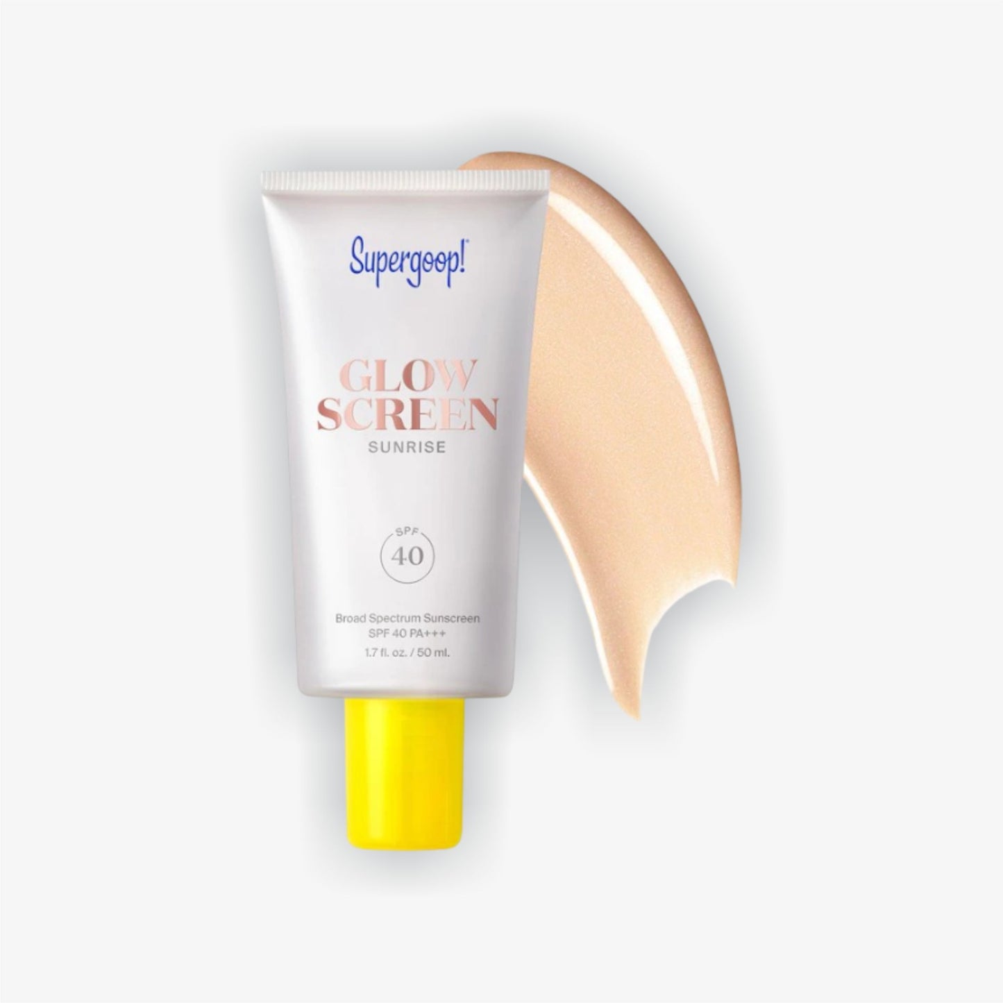 Supergoop! Glowscreen SPF 40 Sunscreen with Hyaluronic Acid + Niacinamide 1.7 oz / 50 mL