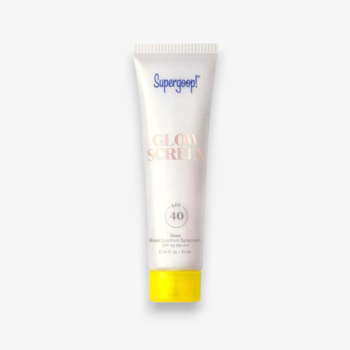 Supergoop! Travel Size Glow Screen SPF 40 - 0.34 oz /10ml