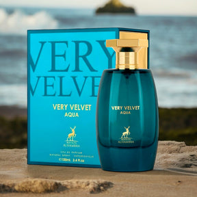 Perfume EDP Very Velvet Aqua para mujer de 3,4 oz/100 ml 