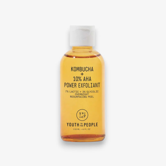 Esfoliante Líquido com Kombucha + 10% AHA com Ácido Lático e Ácido Glicólico da Youth To The People 4 oz / 118 mL
