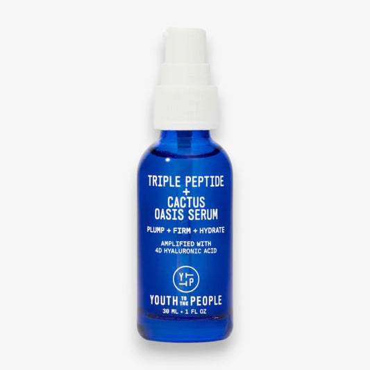 Youth To The People Triple Peptide Hydrating + Firming Oasis Serum with Hyaluronic Acid 1 oZ/ 30 mL