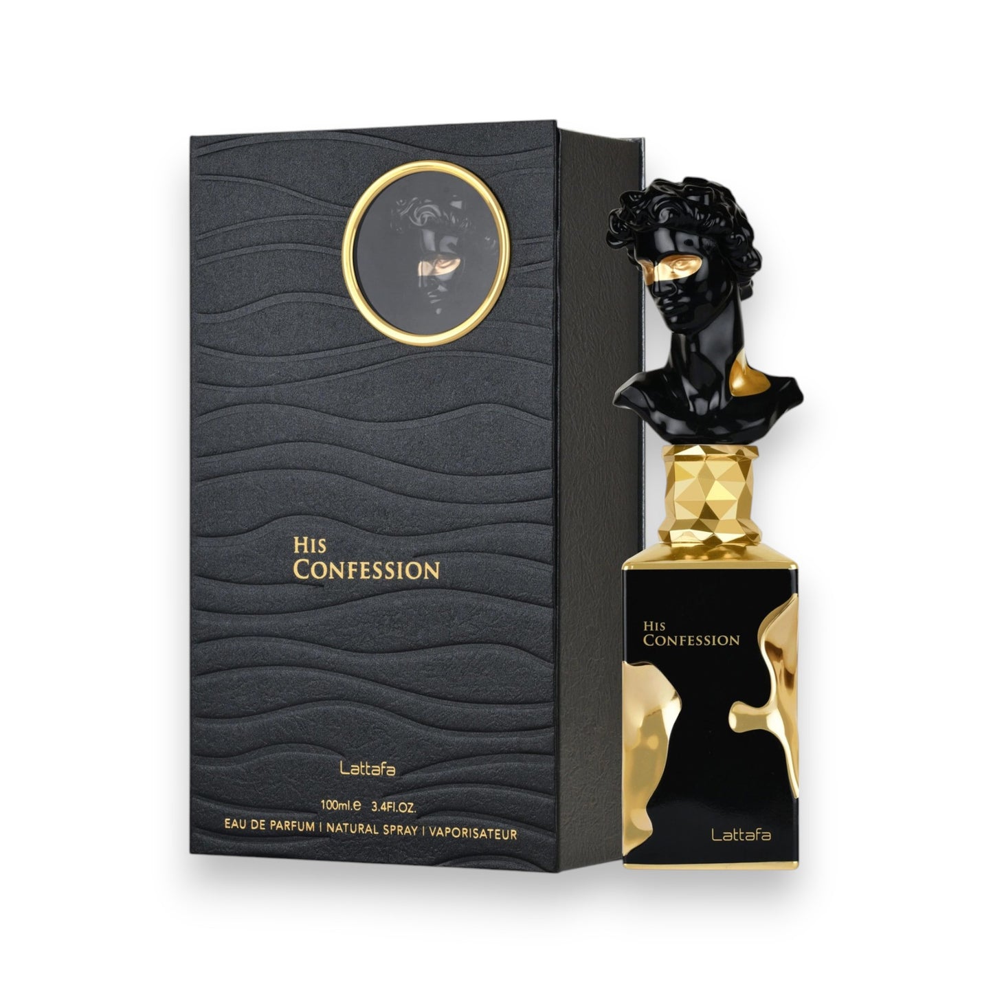 His Confession By Maison Alhambra EDP Perfume for Men 3.4 oz/100 ml