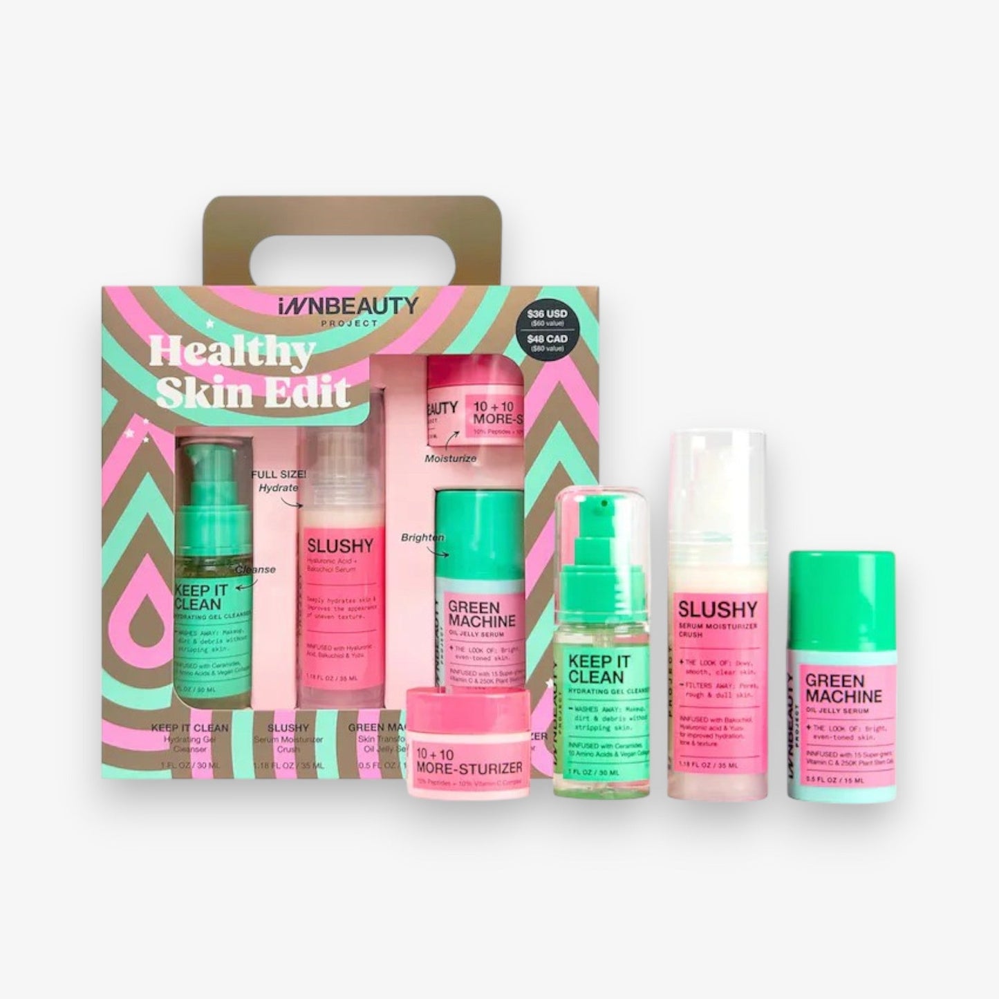 iNNBEAUTY PROJECT The Healthy Skin Edit Bestsellers Kit