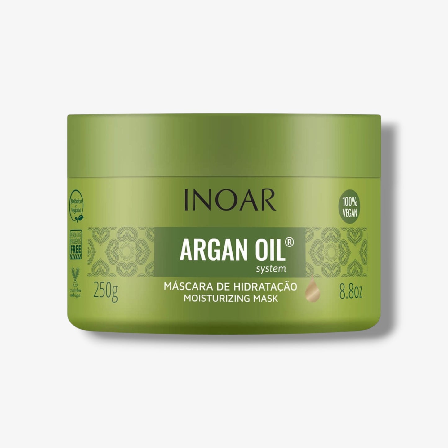 Mascara Capilar Hidratante da Inoar com Óleo de Argan 250g