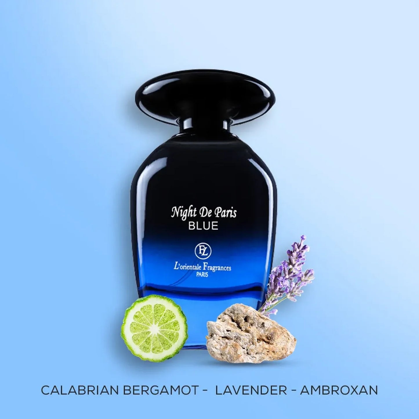 Night de Paris Blue by L'orientale Fragrances Unisex 3.3 Oz / 100ml