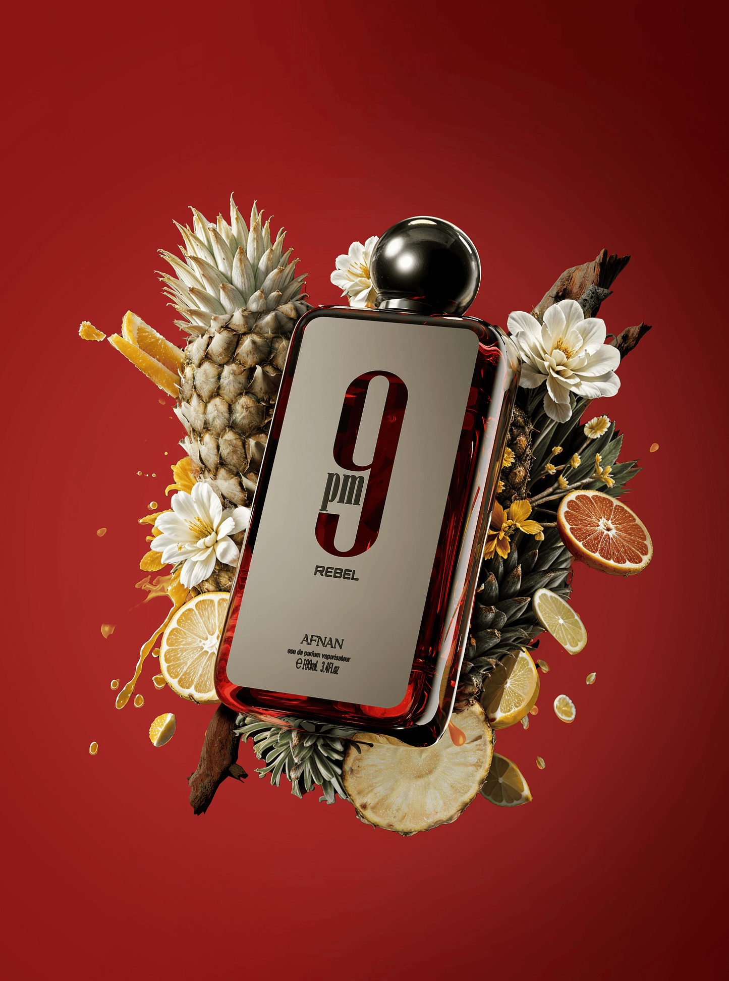 Afnan 9PM Rebel Eau de Parfum for Men 3.4 fl oz