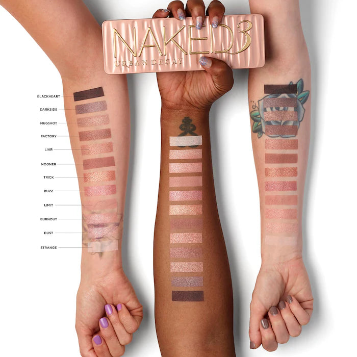 Urban Decay Naked3 Soft Pink Eyeshadow Palette