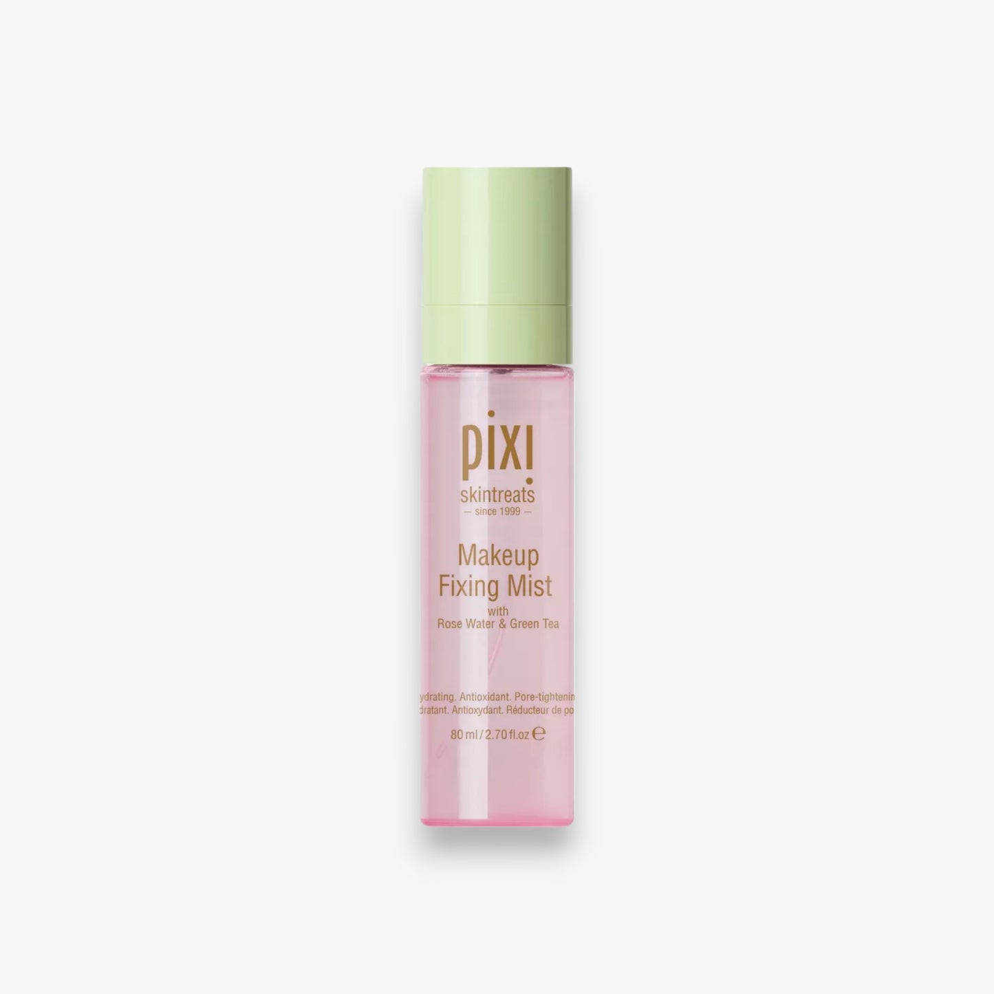 Bruma Fijadora de Maquillaje de Pixi con Agua de Rosas y Té Verde 80 ml / 2.70 fl oz